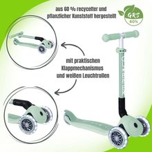 Globber Junior Foldable Lights Eco 3-Wheels-Scooter