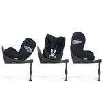 Cybex Sirona T I-Size Plus Reboard Kindersitz mit Isofix Base T / ab Geburt bis 105 cm, bis ca. 4 Jahre