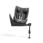 Cybex Sirona T I-Size Reboard Kindersitz mit Isofix Base T / ab Geburt bis 105 cm, bis ca. 4 Jahre