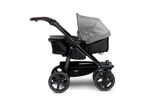TFK Duo 2 Kombikinderwagen mit Luftkammer Radset (Gestell + 2 Kombieinheiten)  / Zwillingswagen / Geschwisterwagen