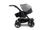 TFK Duo 2 Kombikinderwagen mit Luftkammer Radset (Gestell + 2 Kombieinheiten)  / Zwillingswagen / Geschwisterwagen