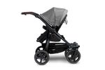 TFK Duo 2 Kombikinderwagen mit Luftkammer Radset (Gestell + 2 Kombieinheiten)  / Zwillingswagen / Geschwisterwagen