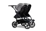 TFK Duo 2 Kombikinderwagen mit Luftkammer Radset (Gestell + 2 Kombieinheiten)  / Zwillingswagen / Geschwisterwagen
