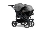 TFK Duo 2 Kombikinderwagen mit Luftkammer Radset (Gestell + 2 Kombieinheiten)  / Zwillingswagen / Geschwisterwagen