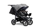 TFK Duo 2 Sportkinderwagen mit Luftrad Set (Gestell + 2 Sportsitze) / Zwillingswagen / Geschwisterwagen