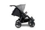 TFK Duo 2 Sportkinderwagen mit Luftkammer Radset (Gestell + 2 Sportsitze) / Zwillingswagen / Geschwisterwagen