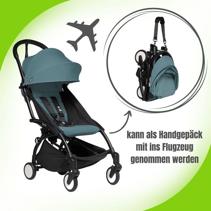 Babyzen YOYO2 Buggy Gestell inkl. YOYO 6+ Textilset / Reisebuggy / Kinderwagen