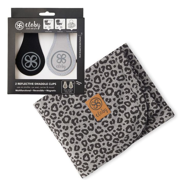 Cloby UV Decke im Set mit Magnet Clips + Sun Protection Blanket