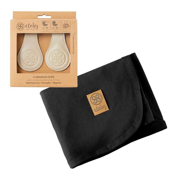 Cloby UV Decke im Set mit Magnet Clips + Sun Protection Blanket