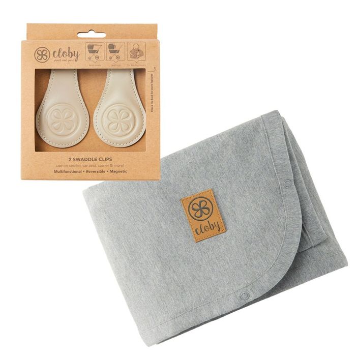 Cloby UV Decke im Set mit Magnet Clips + Sun Protection Blanket