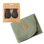 Cloby Bundle aus Leather Clips + Cloby Sun Protection Blanket