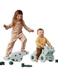 MODU Dreamer-Set - XXL Bauset Balance-Spielzeug, Rutscher, Wippe, Baukasten Set