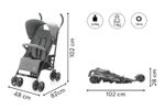 Babyworld Sportbuggy - Farbe: Grau Melange