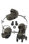 Britax Römer Smile 5Z - 5-in-1 Set Kombikinderwagen inkl. Babywanne, Babysafe Pro und Babyschalen Adapter