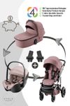 Britax Römer Smile 5Z - 5-in-1 Set Kombikinderwagen inkl. Babywanne, Babysafe Pro und Babyschalen Adapter
