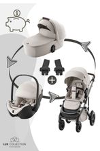 Britax Römer Smile 5Z - 5-in-1 Set Kombikinderwagen inkl. Babywanne, Babysafe Pro und Babyschalen Adapter