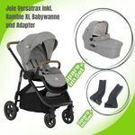 Joie Versatrax™ - Kinderwagen inkl. Ramble XL Babywanne und Adapter - Kollektion 2024