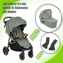 Joie Litetrax Pro Buggy inkl. Ramble XL Babywanne und Adapter 