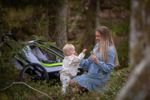 Hamax Breeze Kinderfahrradanhänger für 2 Kinder (Achtung Sperrgutkosten von 12,95 EUR fallen an!)