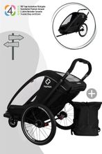 Hamax Breeze Kinderfahrradanhänger für 2 Kinder (Achtung Sperrgutkosten von 12,95 EUR fallen an!)