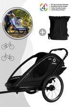 Hamax Breeze One Kinderfahrradanhänger für 1 Kind