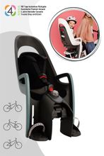 Hamax Caress Fahrradkindersitz inkl. Gepäckträger-Adapter