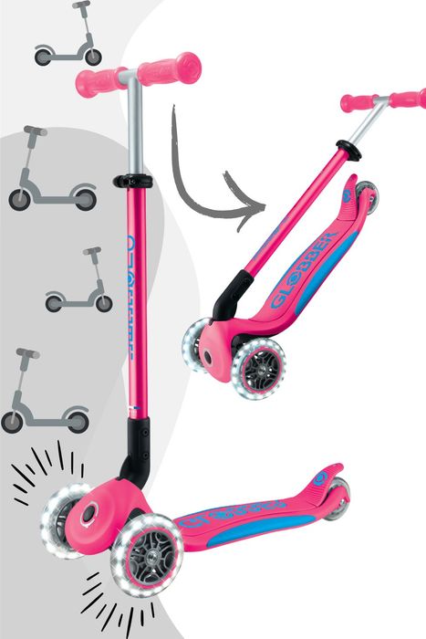 Globber Primo Foldable Plus Light - 3 Wheels Scooter