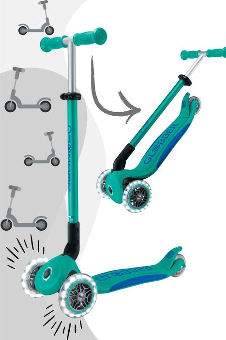 Globber Primo Foldable Plus Light - 3 Wheels Scooter