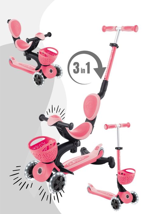 Globber Go-Up Baby 360 Lights 3-in-1 Kinderfahrzeug