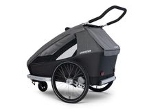 CROOZER Kid Keeke 2 / 2in1 Kinderfahrradanhänger mit Buggyrad