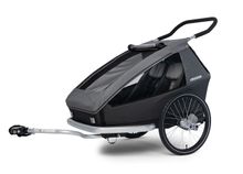 CROOZER Kid Keeke 2 / 2in1 Kinderfahrradanhänger mit Buggyrad