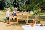 Plum Sand- und Wassertisch aus Holz, 2er Set