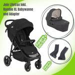 Joie Litetrax Buggy inkl. Ramble XL Babywanne und Adapter