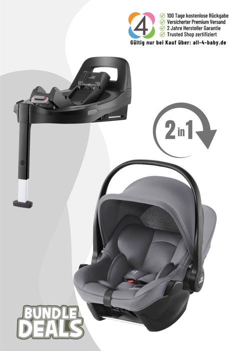 Britax Römer Baby-Safe Core Babyschale inkl. Vario Base 5 Z Isofix Station