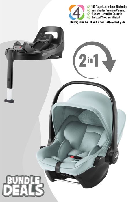 Britax Römer Baby-Safe Core Babyschale inkl. Vario Base 5 Z Isofix Station