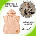 Cloby UV Poncho - Größe 1-3 Jahre