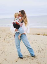 Wildride Kindertrage in der Leinen Kollektion (Hüfttrage)