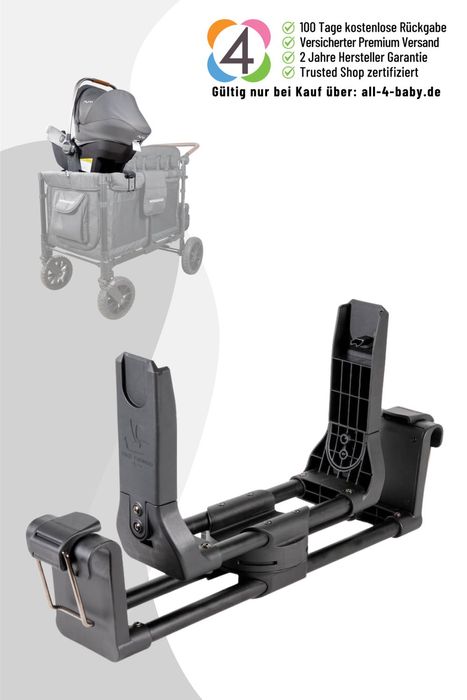 Wonderfold W2 Babyschalen-Adapter / Car Seat Adapter