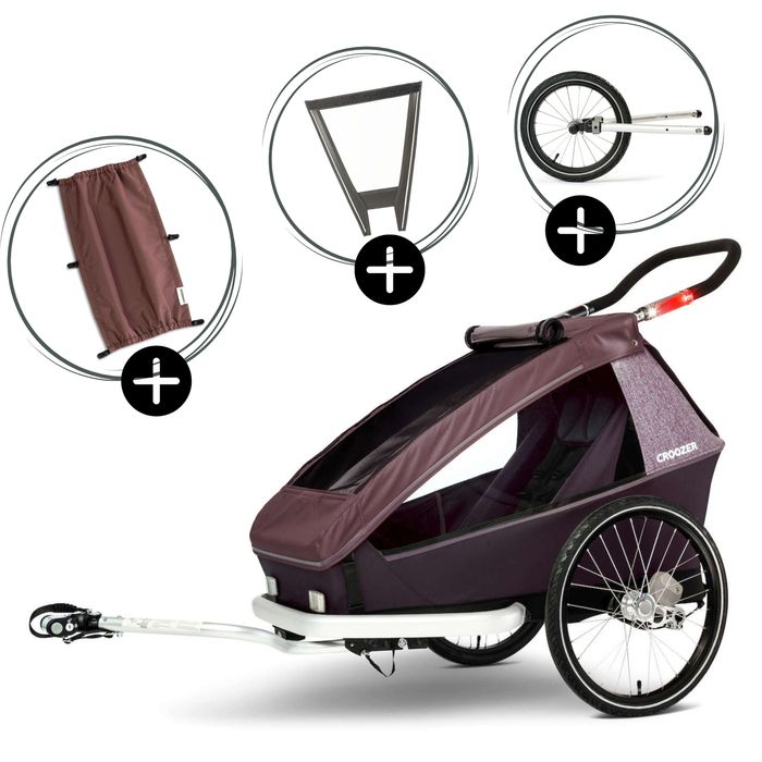 Croozer Kid Vaaya 1 Sport Bundle