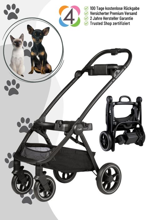 Tavo Roscoe Buggy-Gestell für Maeve Haustier-Autositz