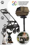Tavo 3-in-1 Haustierschutz-System Small (Buggygestell mit Autositz)