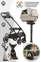 Tavo 3-in-1 Haustierschutz-System Small (Buggygestell mit Autositz)