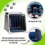 4pets Dog Box ECO 1 S Black Hunde-Transportbox bis 17 kg