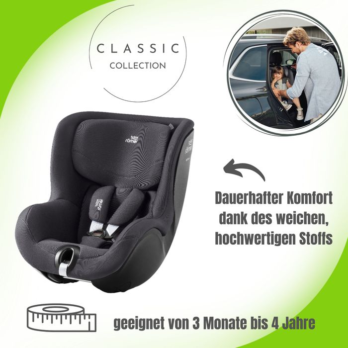 Britax Römer Dualfix 5Z Kindersitz - ab 61 cm - 105 cm
