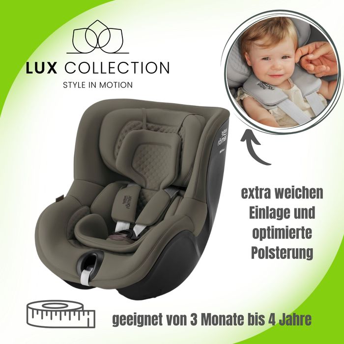 Britax Römer Dualfix 5Z Kindersitz - ab 61 cm - 105 cm