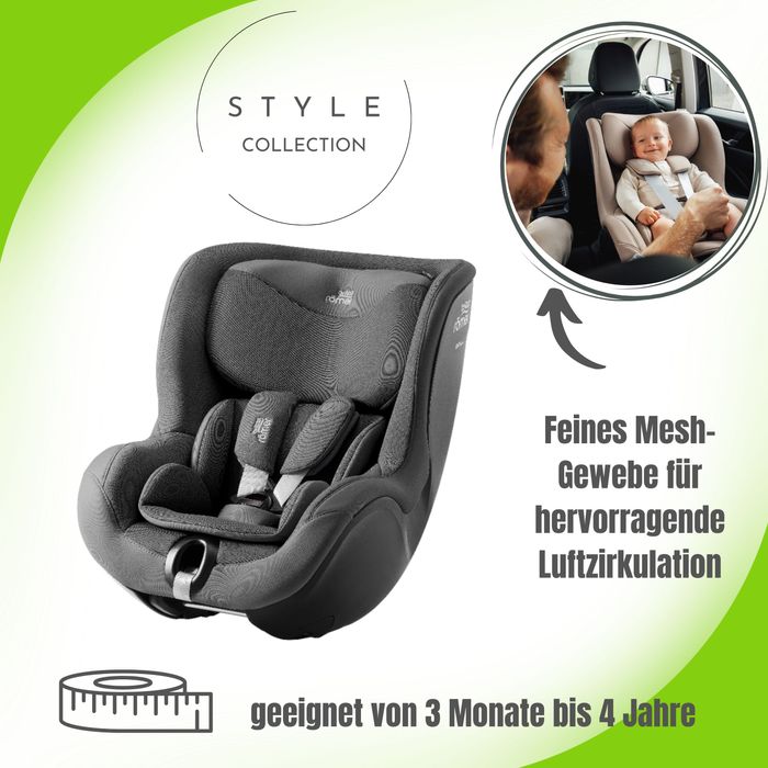 Britax Römer Dualfix 5Z Kindersitz - ab 61 cm - 105 cm