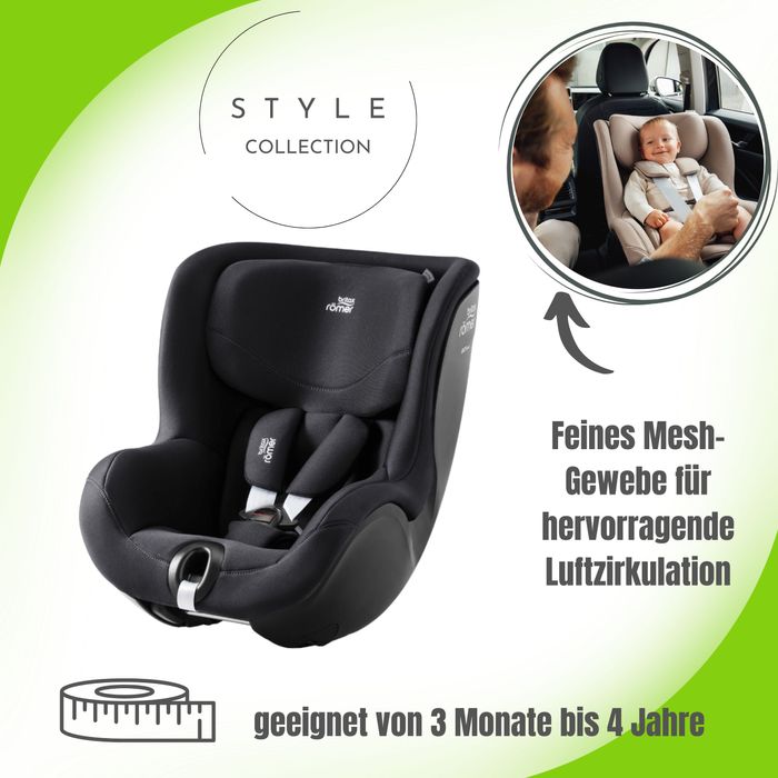 Britax Römer Dualfix 5Z Kindersitz - ab 61 cm - 105 cm