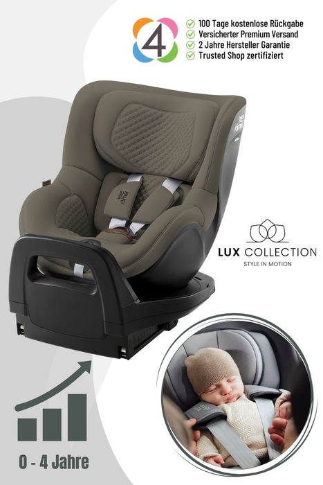 Britax Römer Dualfix Pro Kindersitz - ab 40 cm - 105 cm, Alter: Geburt bis ca. 4 Jahre