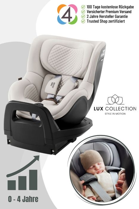 Britax Römer Dualfix Pro Kindersitz - ab 40 cm - 105 cm, Alter: Geburt bis ca. 4 Jahre