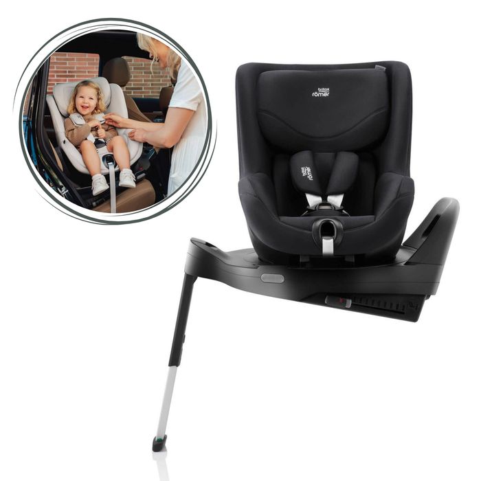 Britax Römer Dualfix Pro M Kindersitz - ab 61 cm - 105 cm, Alter: ca. 3 Monate bis ca. 4 Jahre